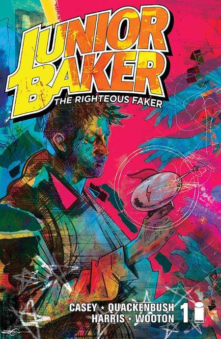 JUNIOR BAKER THE RIGHTEOUS FAKER #1 (OF 5) CVR A RYAN QUACKENBUSH