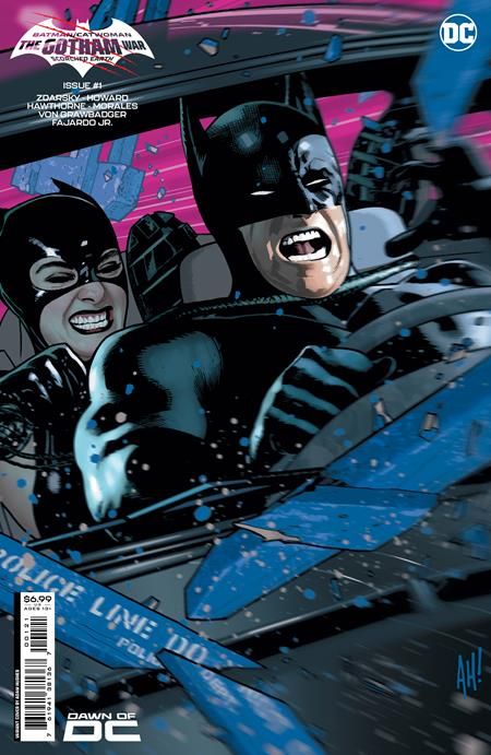 BATMAN CATWOMAN THE GOTHAM WAR SCORCHED EARTH #1 (ONE SHOT) CVR B ADAM HUGHES CARD STOCK VARIANT