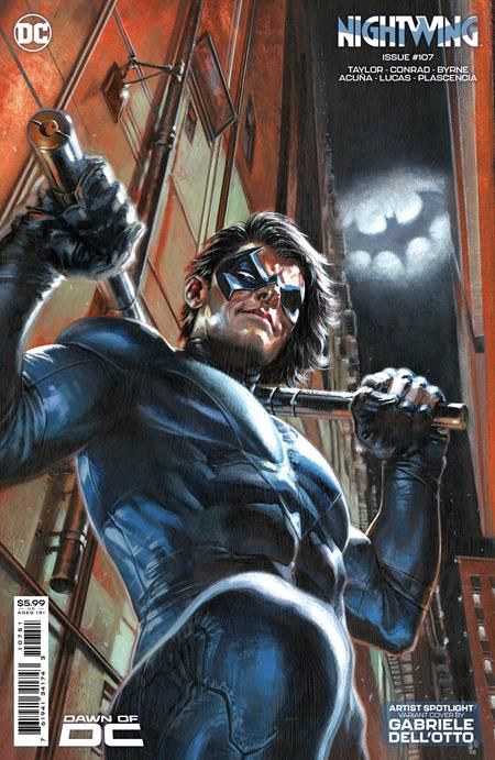 NIGHTWING #107 CVR D GABRIELE DELL OTTO ARTIST SPOTLIGHT CARD STOCK VARIANT