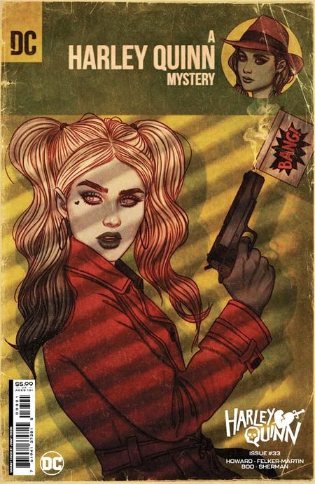 HARLEY QUINN #33 CVR B JENNY FRISON CARD STOCK VARIANT