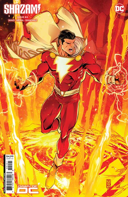 SHAZAM #4 CVR B JOHN TIMMS CARD STOCK VARIANT