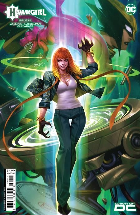 HAWKGIRL #4 (OF 6) CVR B DERRICK CHEW CARD STOCK VARIANT