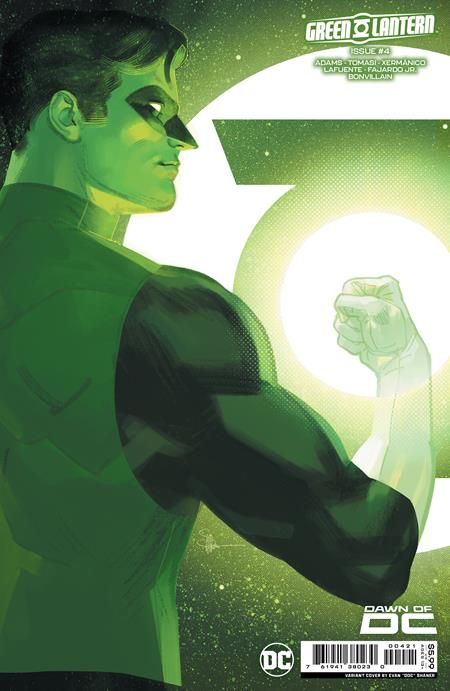 GREEN LANTERN #4 CVR B EVAN DOC SHANER CARD STOCK VARIANT