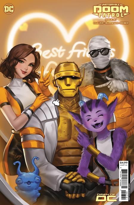 UNSTOPPABLE DOOM PATROL #7 (OF 7) CVR B LESLEY LEIRIX LI CARD STOCK VARIANT