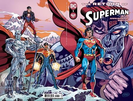 RETURN OF SUPERMAN 30TH ANNIVERSARY SPECIAL #1 (ONE SHOT) CVR A DAN JURGENS WRAPAROUND