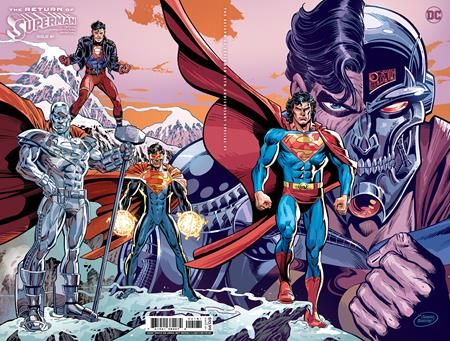 RETURN OF SUPERMAN 30TH ANNIVERSARY SPECIAL #1 (ONE SHOT) CVR F DAN JURGENS WRAPAROUND FOIL VARIANT