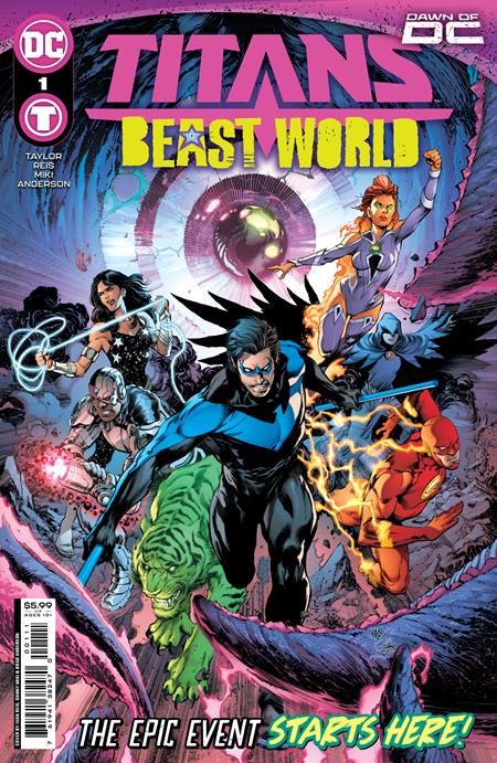 TITANS BEAST WORLD #1 (OF 6) CVR A IVAN REIS & DANNY MIKI