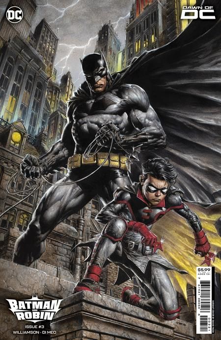 BATMAN AND ROBIN #3 CVR B DAVID FINCH CARD STOCK VARIANT