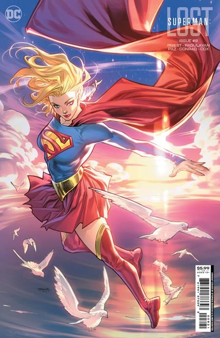 SUPERMAN LOST #8 (OF 10) CVR B STEPHEN SEGOVIA CARD STOCK VARIANT