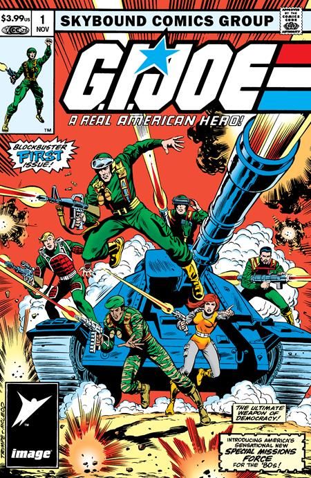 GI JOE A REAL AMERICAN HERO #1 (ONE SHOT) CVR A HERB TRIMPE & BOB MCLEOD LARRY HAMA CUT