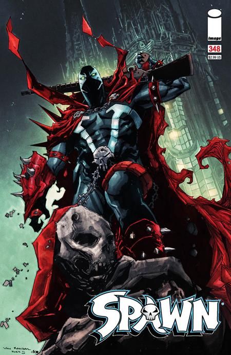 SPAWN #348 CVR B VON RANDAL VARIANT