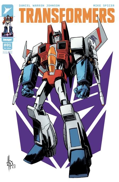 TRANSFORMERS #1 CVR B JASON HOWARD VARIANT Second Printing