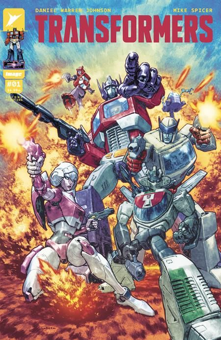 TRANSFORMERS #1 CVR C LEWIS LAROSA VARIANT Second Printing