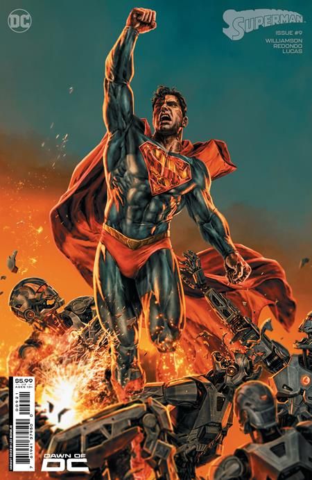 SUPERMAN #9 CVR B LEE BERMEJO CARD STOCK VARIANT