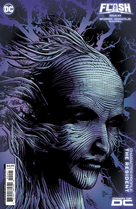 FLASH #4 CVR B MIKE DEODATO JR CARD STOCK VARIANT