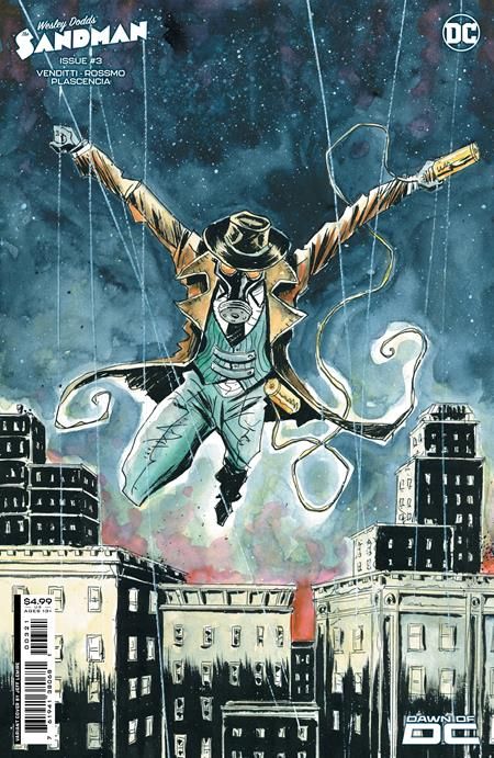 WESLEY DODDS THE SANDMAN #3 (OF 6) CVR B JEFF LEMIRE CARD STOCK VARIANT