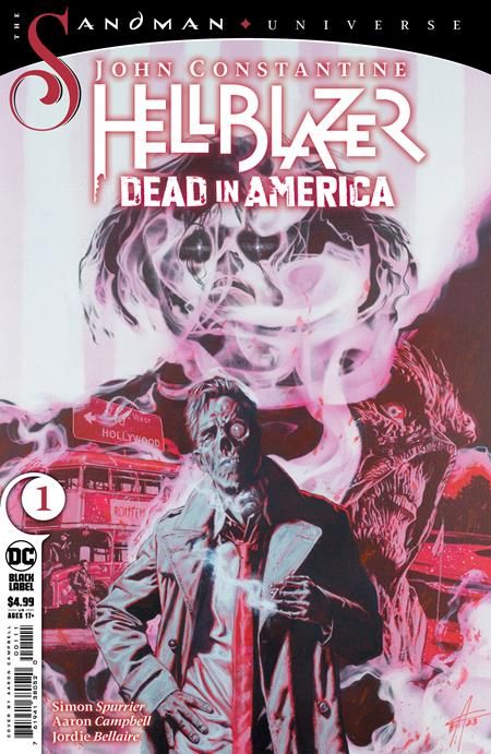 JOHN CONSTANTINE HELLBLAZER DEAD IN AMERICA #1 (OF 8) CVR A AARON CAMPBELL (MR)