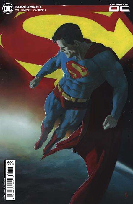 SUPERMAN #1 CVR E RICCARDO FEDERICI CARD STOCK VARIANT