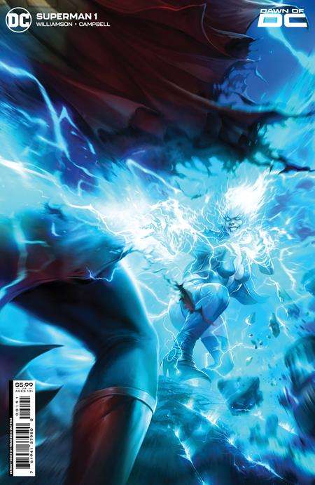 SUPERMAN #1 CVR I FRANCESCO MATTINA CARD STOCK VARIANT