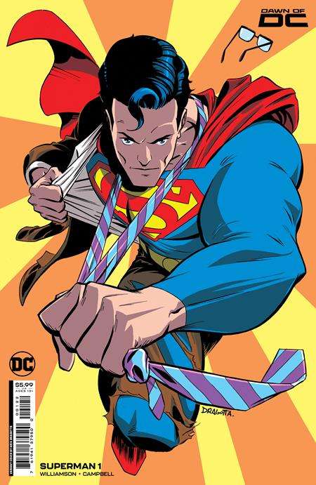 SUPERMAN #1 CVR J NICK DRAGOTTA CARD STOCK VARIANT