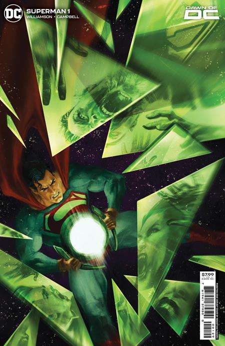 SUPERMAN #1 CVR L SEBASTIAN FIUMARA PHANTOM ZONE FOIL VARIANT