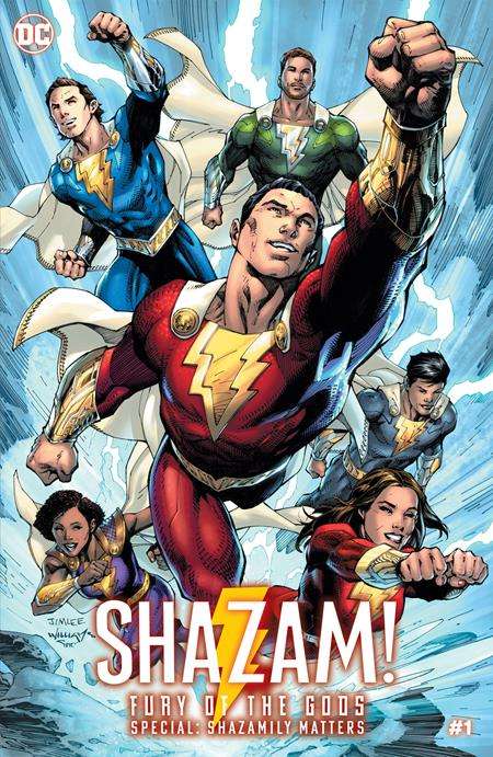 SHAZAM FURY OF THE GODS SPECIAL SHAZAMILY MATTERS #1 (ONE SHOT) CVR A JIM LEE & SCOTT WILLIAMS