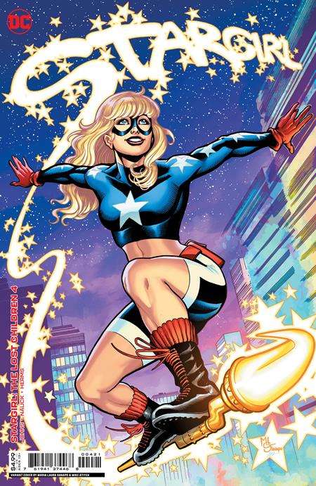 STARGIRL THE LOST CHILDREN #4 (OF 6) CVR B MARIA LAURA SANAPO CARD STOCK VARIANT