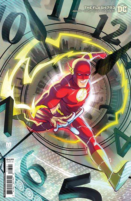 FLASH #793 CVR B MARCO DALFONSO CARD STOCK VARIANT (ONE-MINUTE WAR)