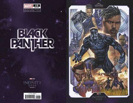 BLACK PANTHER #15 LASHLEY INFINITY SAGA PHASE 3 VARIANT