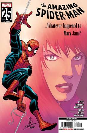 AMAZING SPIDER-MAN #25 JOHN ROMITA JR. 2ND PRINTING VARIANT