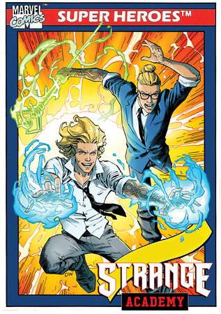 STRANGE ACADEMY: FINALS #5 WEAVER TRADING CARD VARIANT