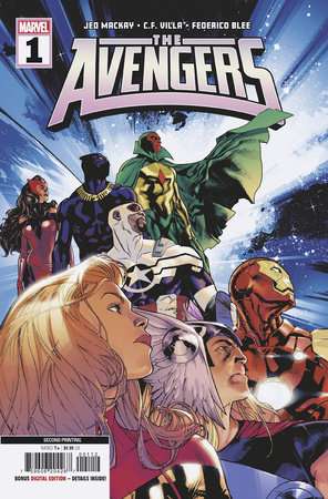 AVENGERS #1 STUART IMMONEN 2ND PRINTING VARIANT