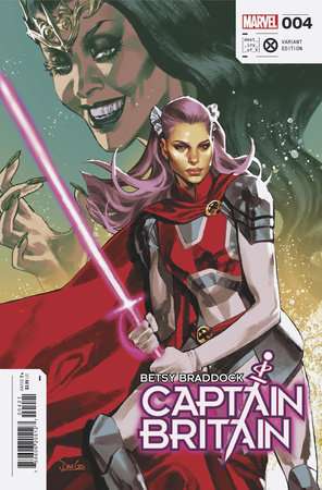 BETSY BRADDOCK: CAPTAIN BRITAIN #4 DAVI GO VARIANT