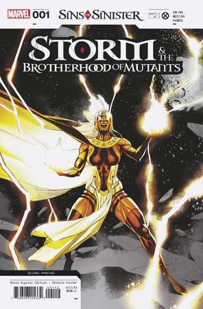 STORM & THE BROTHERHOOD OF MUTANTS #1 LEINIL YU 2ND PRINTING VARIANT [SIN]