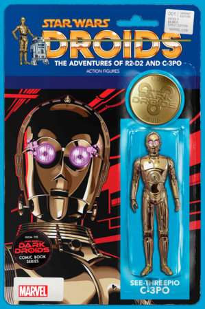 STAR WARS: DARK DROIDS #1 JOHN TYLER CHRISTOPHER ACTION FIGURE VARIANT [DD]