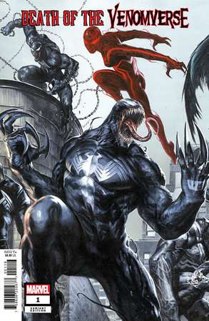 DEATH OF THE VENOMVERSE #1 GABRIELE DELL'OTTO CONNECTING 1:10 RATIO VARIANT