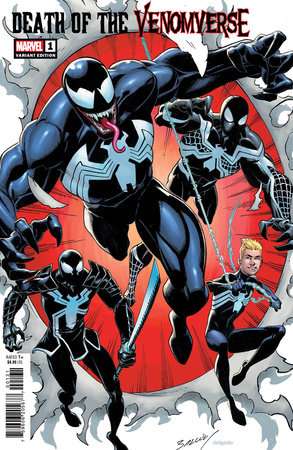 DEATH OF THE VENOMVERSE #1 MARK BAGLEY VARIANT