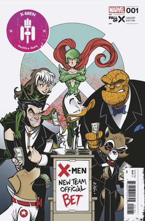 X-MEN: HELLFIRE GALA 2023 #1 GUSTAVO DUARTE HOWARD THE DUCK VARIANT