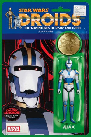 STAR WARS: DARK DROIDS - D-SQUAD #4 JOHN TYLER CHRISTOPHER ACTION FIGURE VARIANT [DD]