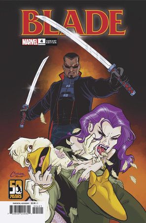 BLADE #4 AMANDA CONNER HOWARD THE DUCK VARIANT