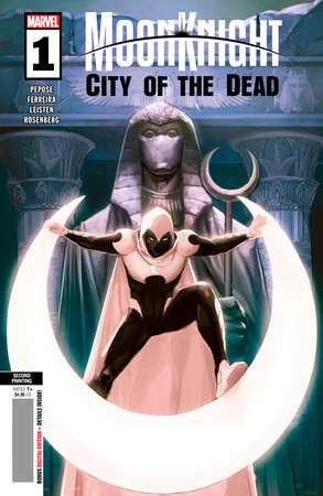 MOON KNIGHT: CITY OF THE DEAD #1 ROD REIS 2ND PRINTING VARIANT