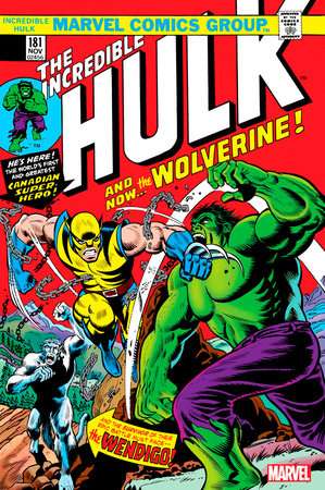 INCREDIBLE HULK #181 FACSIMILE EDITION FOIL VARIANT [NEW PRINTING]