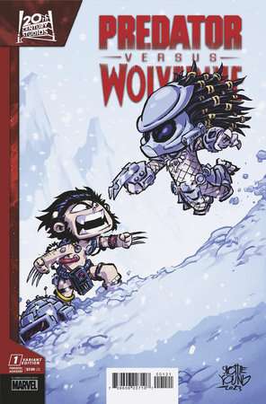 PREDATOR VS. WOLVERINE #1 SKOTTIE YOUNG VARIANT