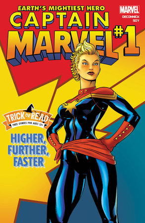 CAPTAIN MARVEL: HIGHER, FURTHER, FASTER #1 HALLOWEEN TRICK-OR-READ 2023