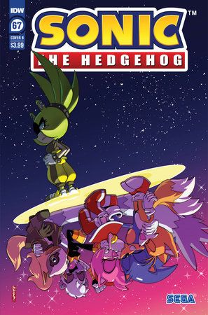 Sonic the Hedgehog #67 Variant B (Jampole)