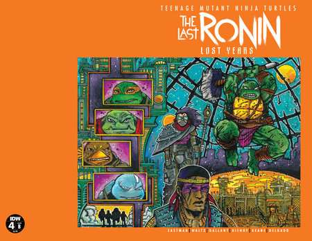 Teenage Mutant Ninja Turtles: The Last RoninÃ¢â‚¬â€Lost Years #4 Variant B (Eastman & Bishop)