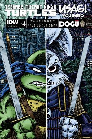 Teenage Mutant Ninja Turtles/Usagi Yojimbo: WhereWhen #4 Variant B (Eastman)