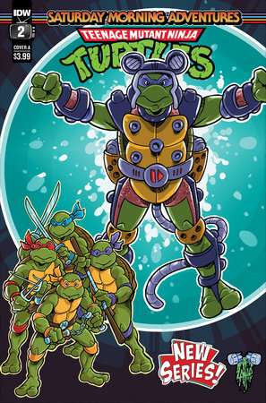 Teenage Mutant Ninja Turtles: Saturday Morning Adventures (#20#23-) #2 Cover A (Lattie)