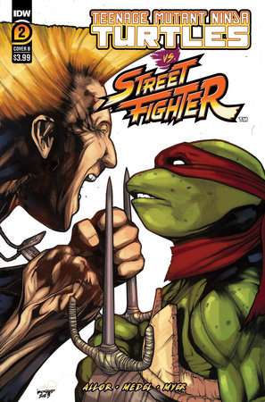 Teenage Mutant Ninja Turtles Vs. Street Fighter #2 Variant B (Sanchez)