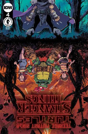 Teenage Mutant Ninja Turtles x Stranger Things #4 Variant B (Corona)